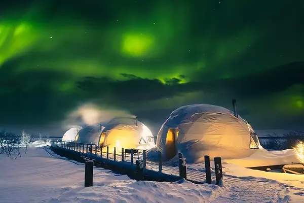 تور شفق قطبی روسیه زمستان 1404